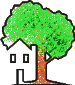 logo - tree sheltering a house
